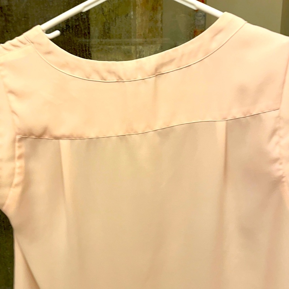 Pale pink size Small women’s Sleeveless tank blouse.